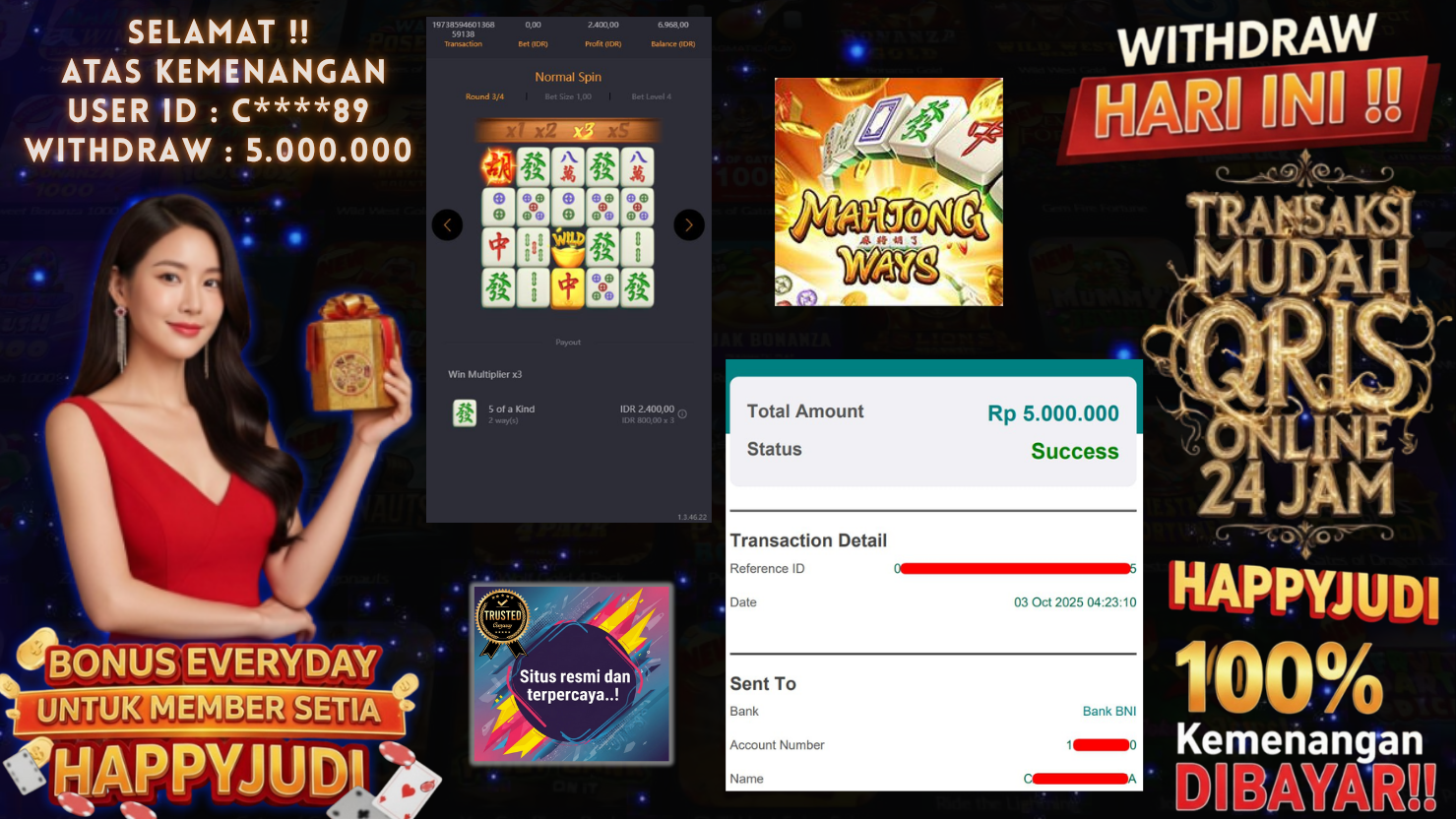 HAPPYJUDI JACKPOT SLOT MAHJONG WAYS